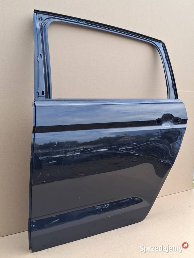 VW TOURAN 5TA II DRZWI LEWY TYŁ LEWE TYLNE Bieleń
