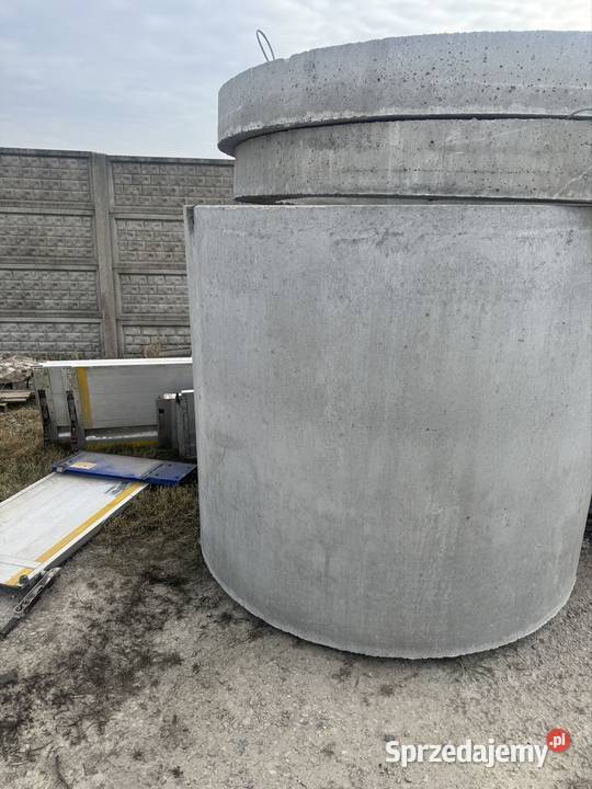 Kręgi betonowe 1500 1 sztuka zpokrywą mazowieckie