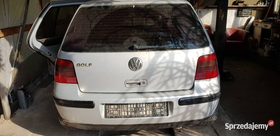 Vw golf zderzak przód przedni lampy