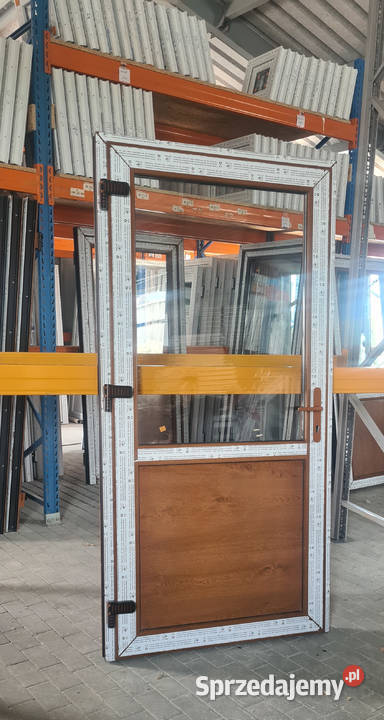 DRZWI Kacprzak 110x210 Drzwi ZEWNĘTRZNE PCV Siedlce sprzedam