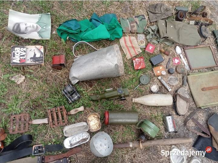 Militaria i inne z okresu IIRP 2wś Wehrmacht i mazowieckie Grójec