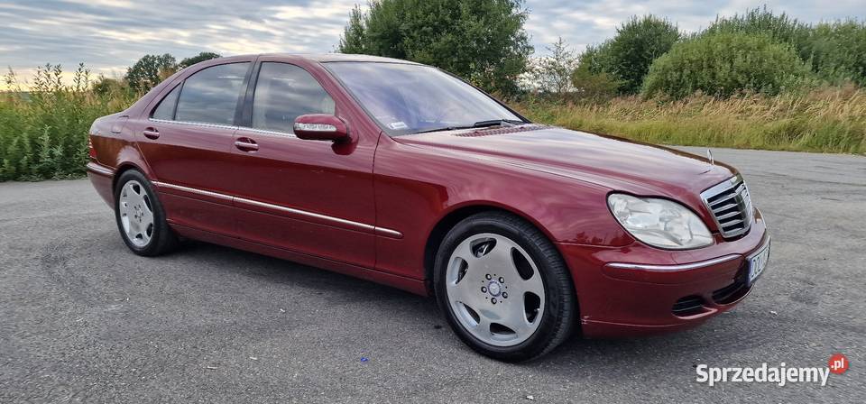 MercedesBenz w220 s600L v12 biturbo elektryczne lusterka Syców sprzedam