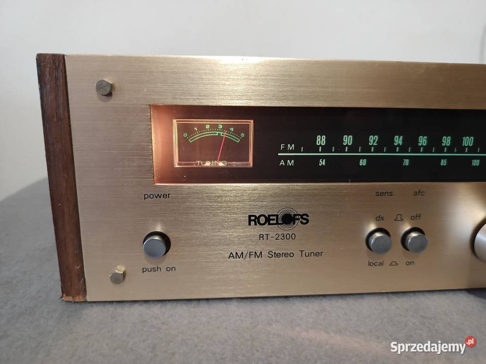Tuner Vintage ROELOFS RT 2300 Radioodtwarzacze sprzedam