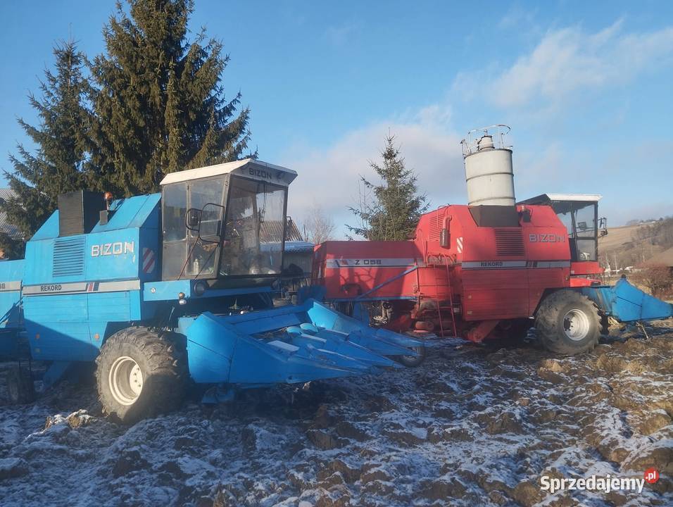 Kombajn Bizon Rekord 4 sztuki Wilczyska