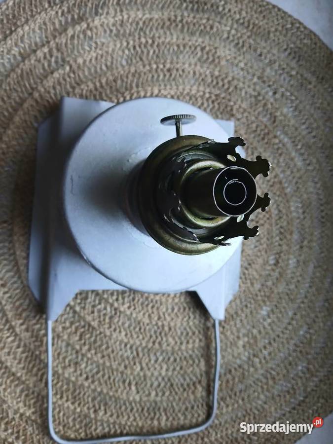 Stara lampa naftowa wkład PKP małopolskie Kraków