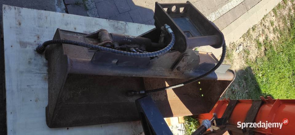 Łyżka skarpówka ms 03 hydrauliczna minikoparka Motoryzacja Rzepiennik Strzyżewski