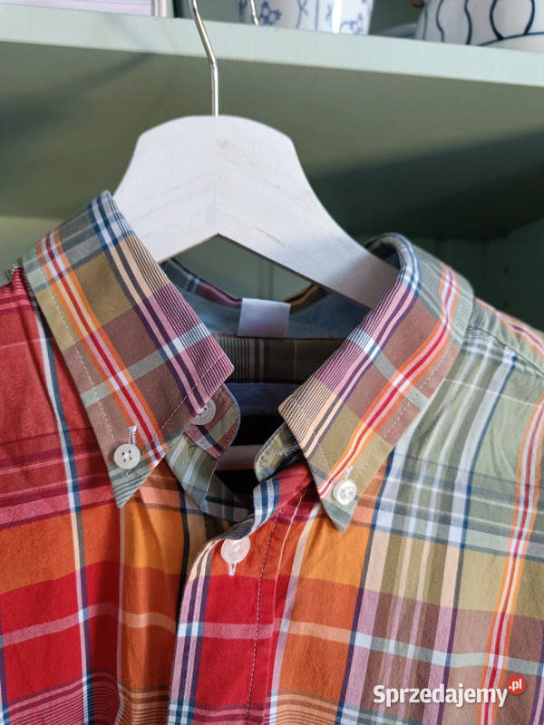 Męska koszulka w kratę Babista r L XL Dąbrowica