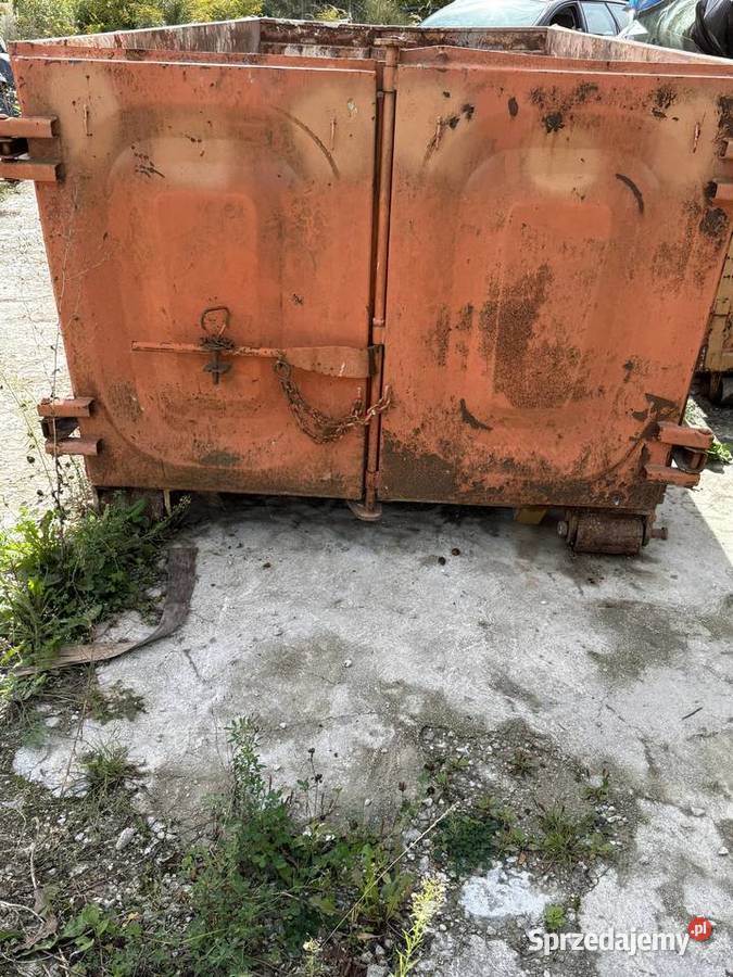 Kontener hakowy kp7 kp5 wys zaczepu 120 Pozostałe Chęciny