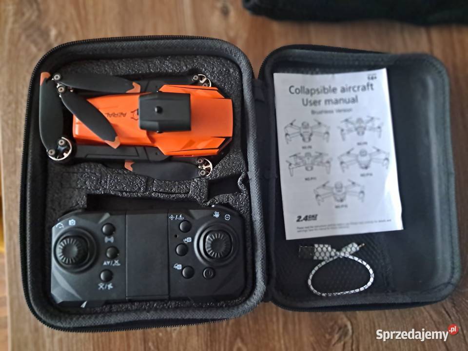 dron użyty raz i niestety śmigła się popsuły Sandomierz