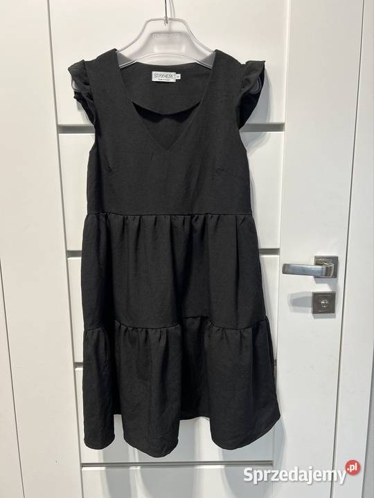 Czarna letnia sukienka XSSM Moda i Styl mazowieckie