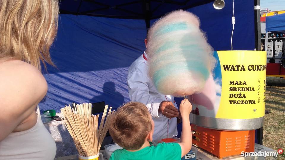 wata cukrowa popcorn wynajem maszyn z obsługą Poznań