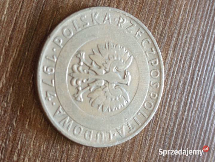 Sprzedam monete 20 zl 1974 r bzm Numizmatyka lubelskie Chełm