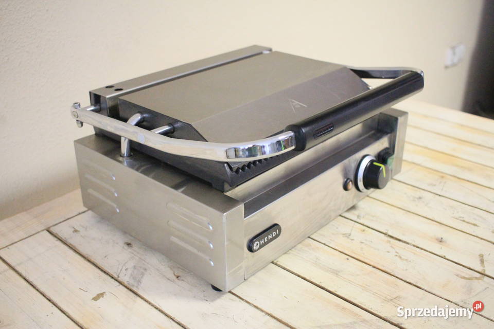 Grill kontaktowy ryflowany PANINI Hendi 263655 Pszczyna