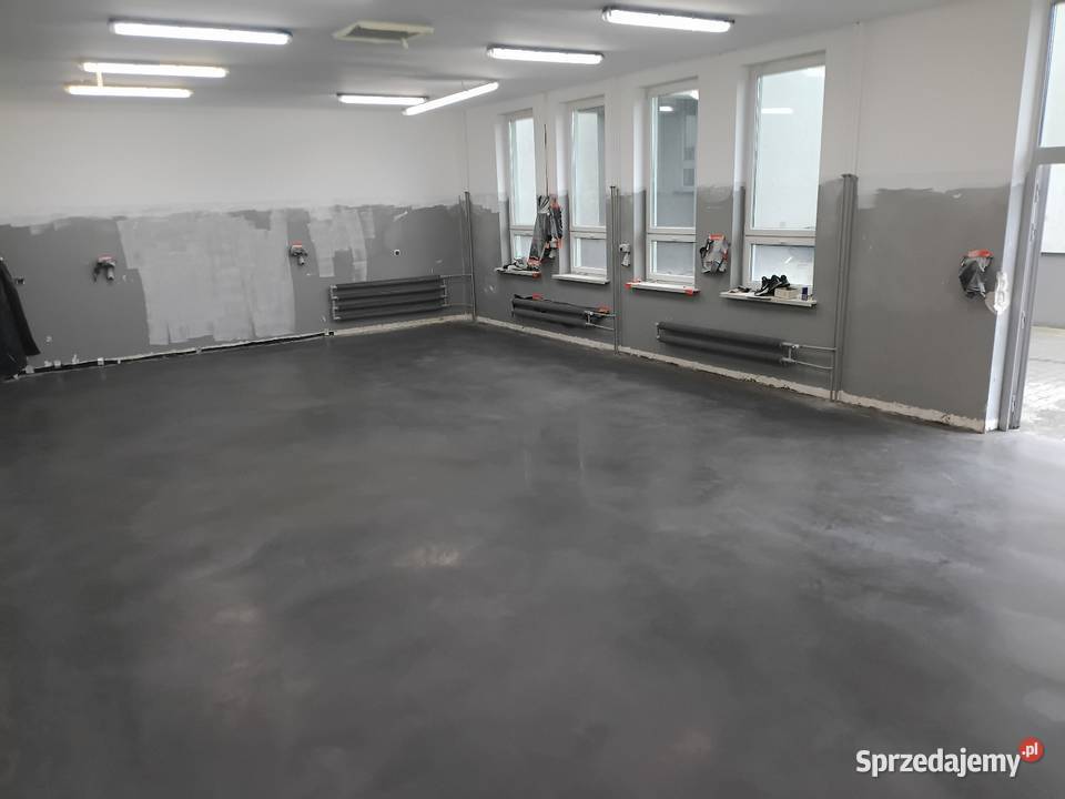 Posadzki przemysłowe Zacierane Agregat 15 lat Wylewki podłogowe, posadzki Białystok