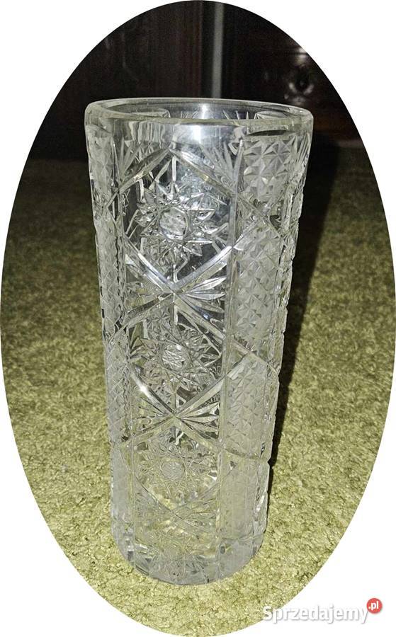 wazon kryształowy z lat 70tych Warszawa