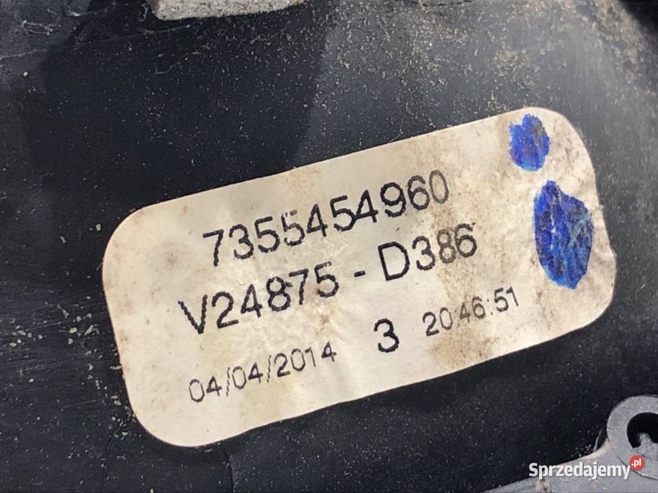 KLAMKA ZEWNĘTRZNA PRAWY PRZÓD FIAT DOBLO II