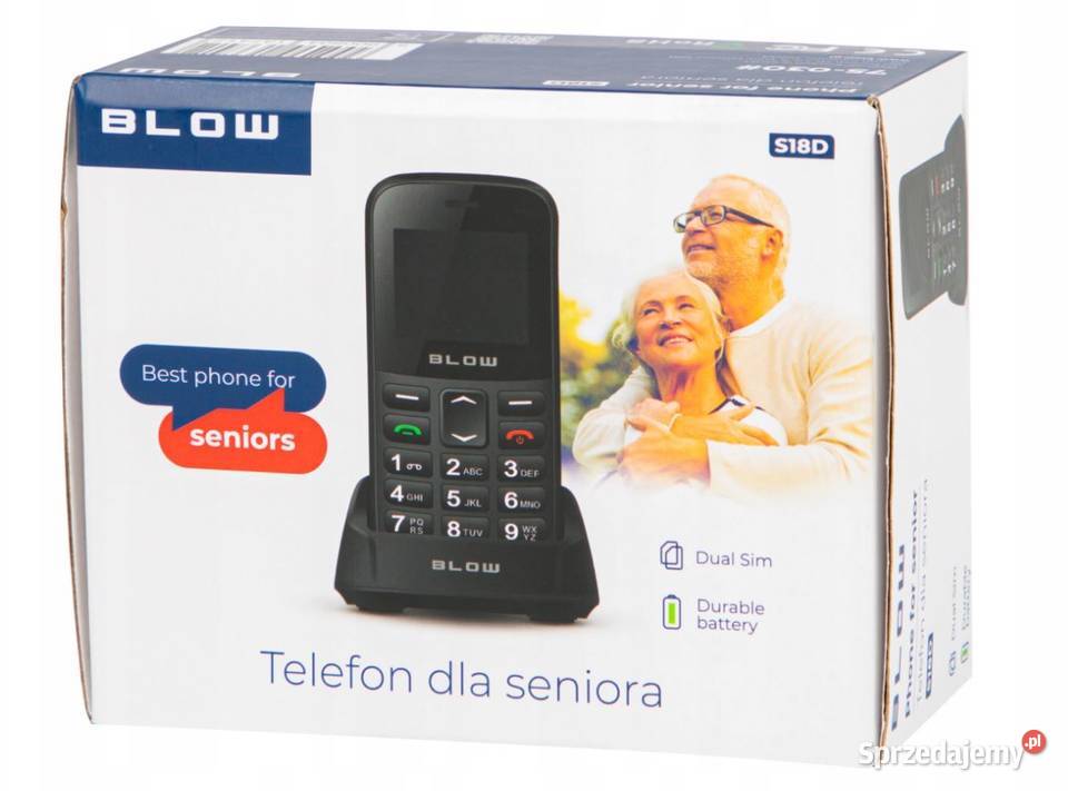 Telefon Komórkowy SENIORA Głośny Duża Klawiatur Białystok