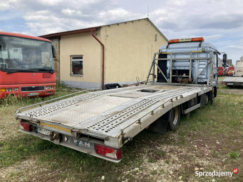 MAN TGL 8210 Pomoc drogowa Autolaweta x 2 MAN tempomat dolnośląskie Syców