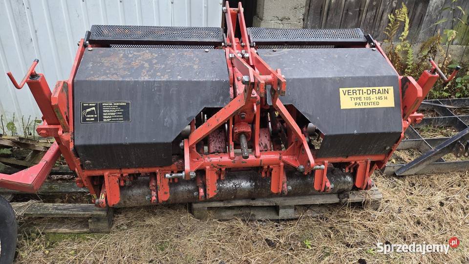 aerator aktywny verti drain 105145 redexim Wertykulatory i areatory małopolskie Frydrychowice