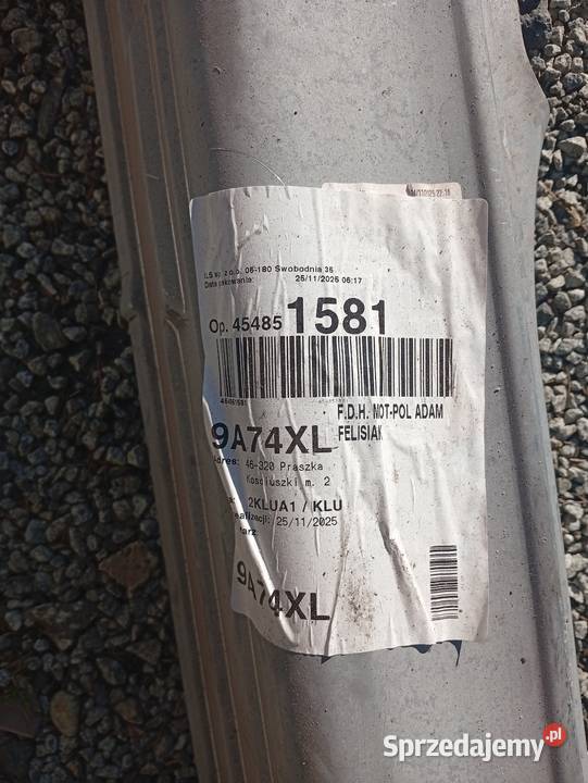 Reperaturka progu lewego Gorzów Śląski sprzedam