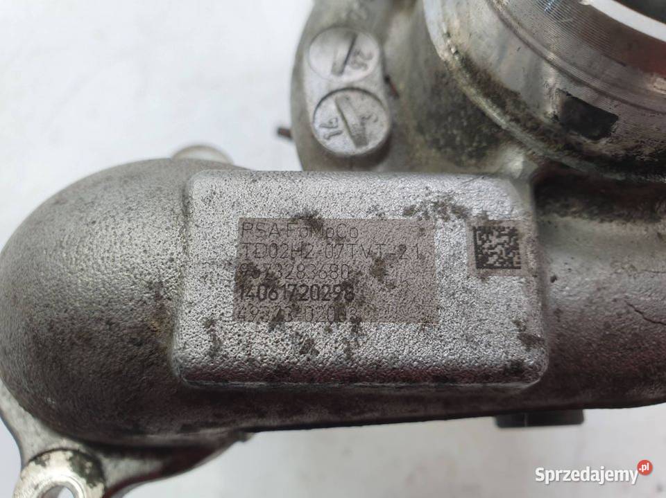 TURBOSPRĘŻARKA CITROEN C ELYSEE 9673283680 kujawsko-pomorskie sprzedam