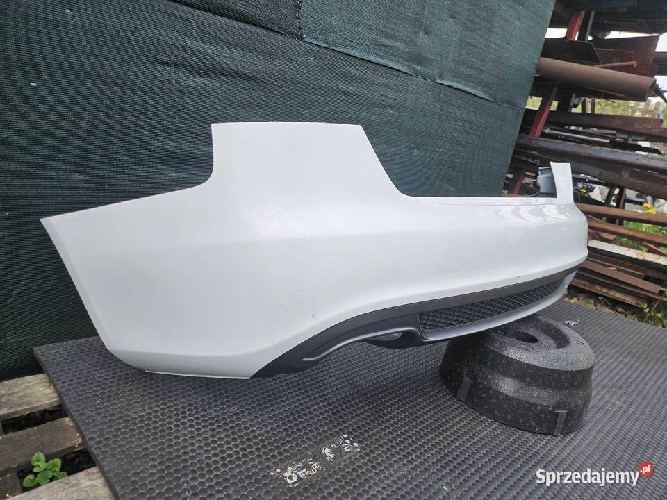 Zderzak Tyl Tylny SLine Bialy Dyfuzor Audi A4 B8 Wadowice Górne sprzedam