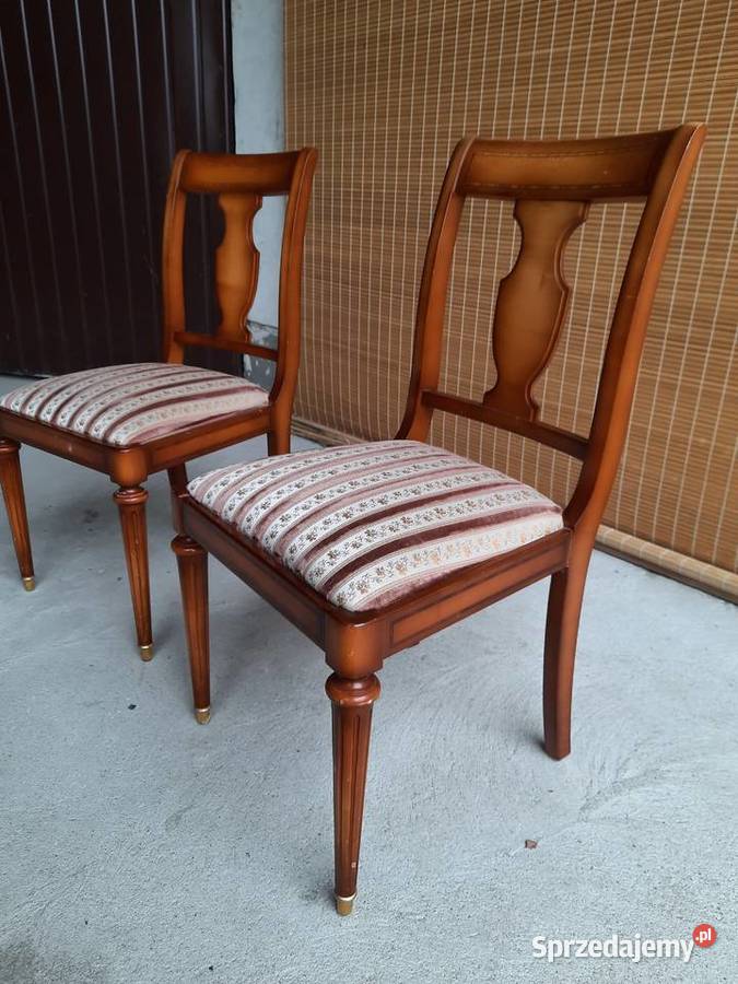 stylowe krzesła 126 sprzedam