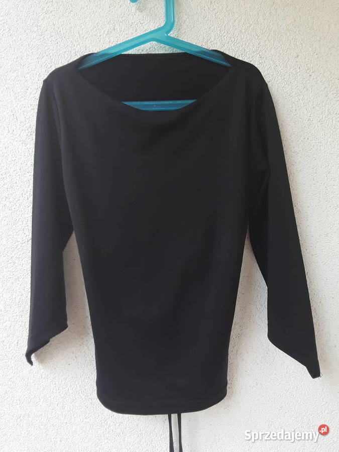 Bluzka czarna r 34 półodkryte plecy czarny Warszawa