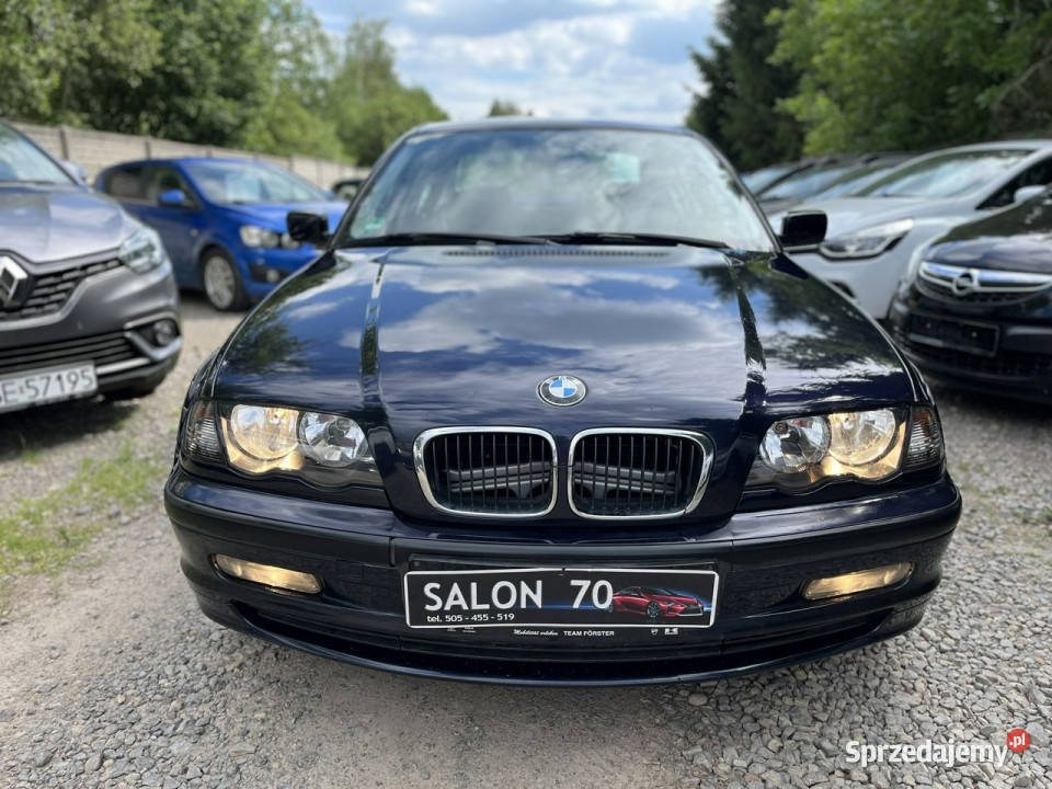 BMW 316 19 BEZ OZNAK KOROZJI Klima Alu El szyby immobilizer