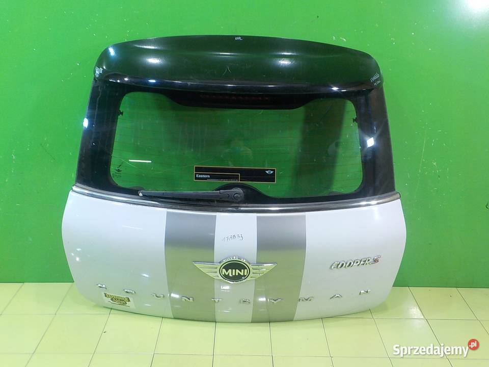 MINI COOPER COUNTRYMAN 16 B 10r 5D klapa tyl Suków