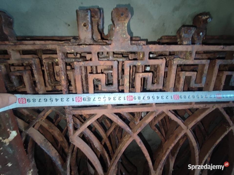 Balustrady balkonowe żeliwne Gowarczów