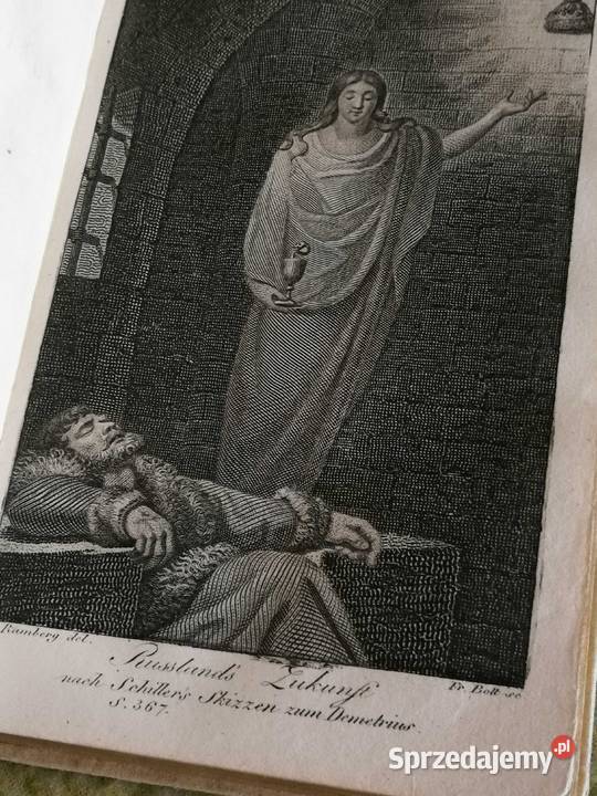 Starodruk Minerva 1819 Lipsk Pieczęć Biblioteka Szczecin sprzedam