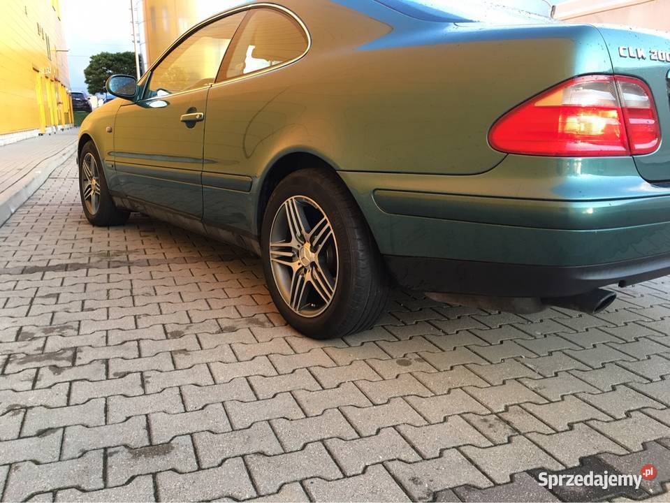 Mercedes CLK ładny stan elektryczne szyby Białystok sprzedam