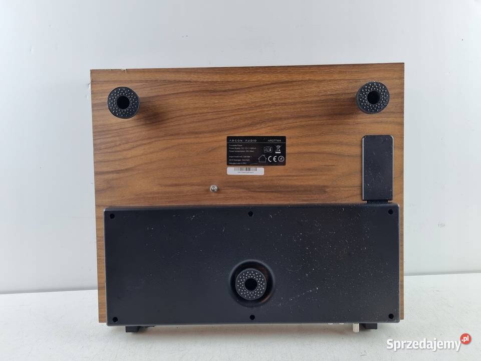 Gramofon Argon Audio ARGTTWA włącza się