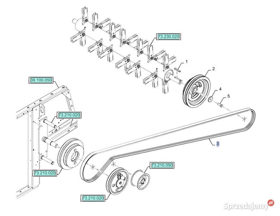 84076421 Pas CNH CL CS CSX CT Holland Case CNH sprzedam