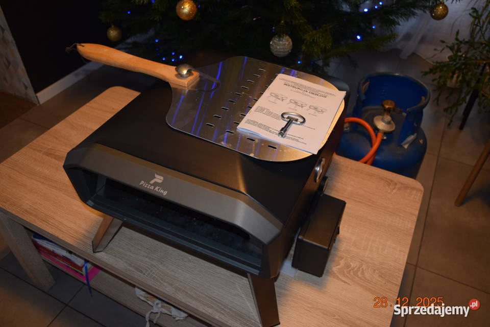 Piec do pizzy neopolitańskiej 12 obrotowy na lpg małopolskie Bosutów