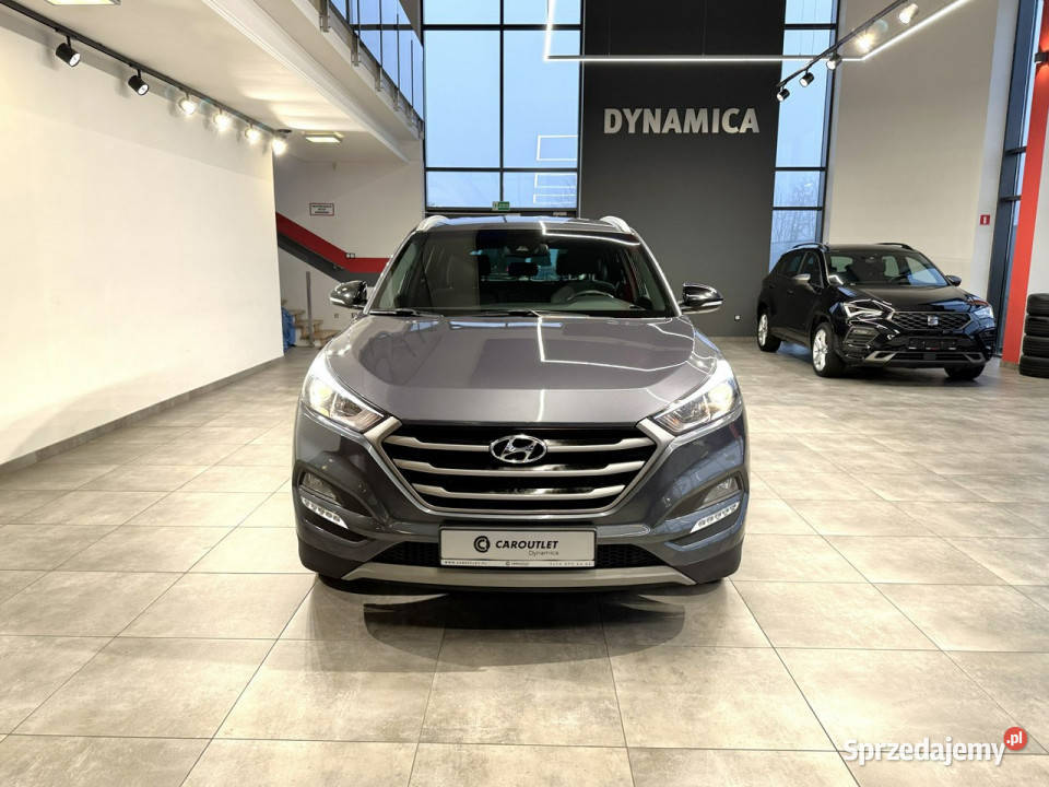Hyundai Tucson 16GDI 132 M6 2018 r salon komplet lakier metallic małopolskie Myślenice