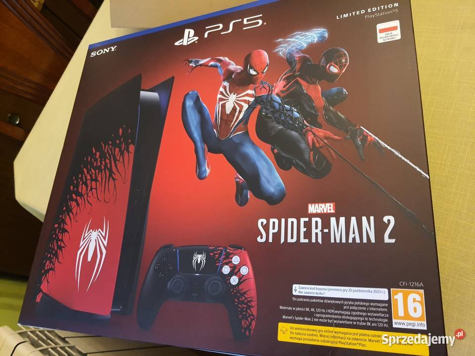 Konsola 5 limited edition spidermanNowa śląskie