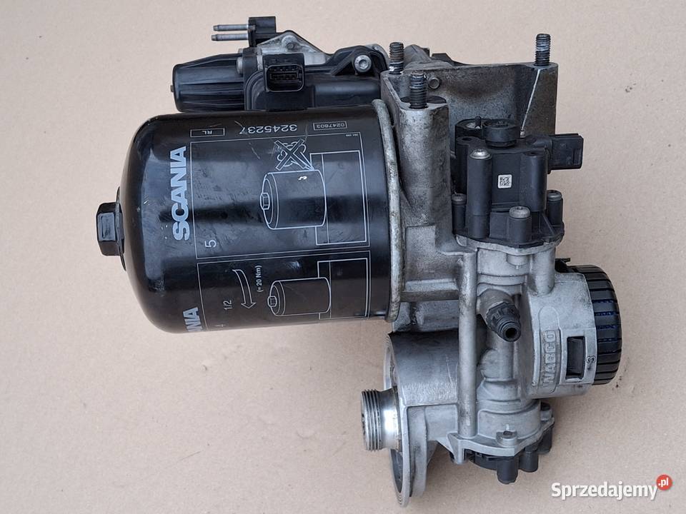 SCANIA R S ZAWÓR OSUSZACZ POWIETRZA APS WABCO Pozostałe Części samochodowe