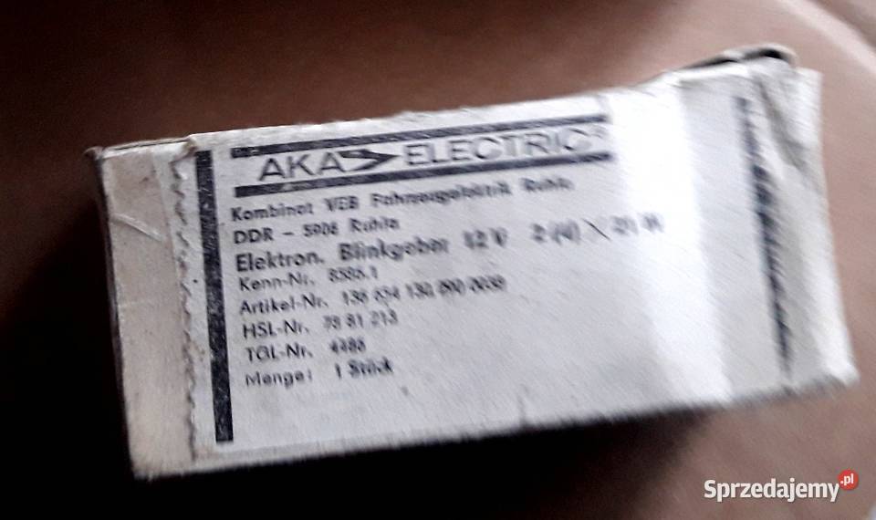Wartburg przerywacz kierunkowskazów i świateł Piotrków Trybunalski sprzedam