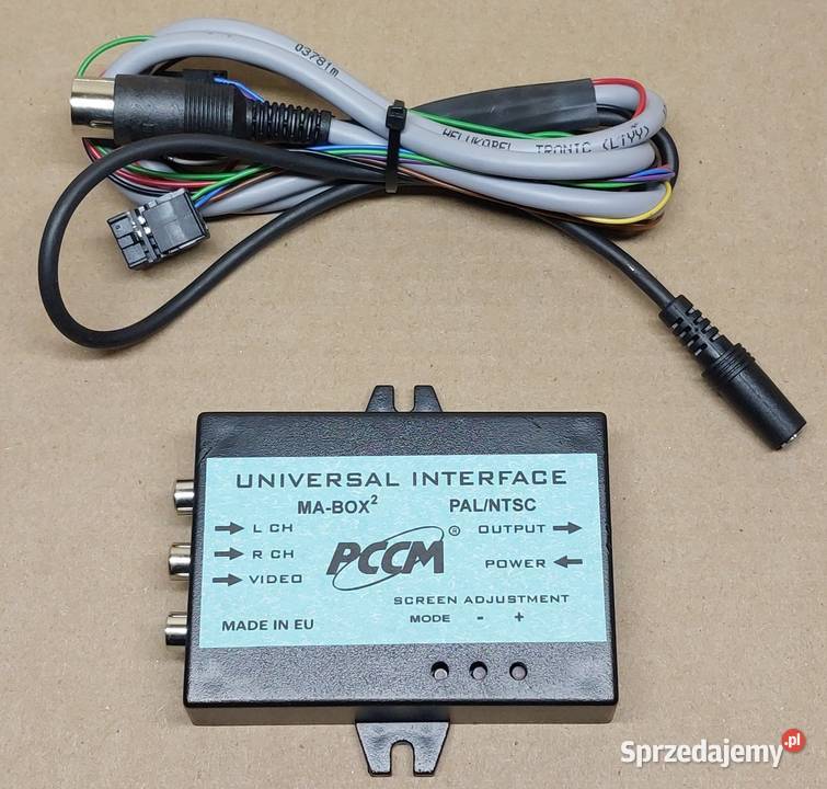 ADAPTER PCCM UNIVERSAL INTERFACE MABOX 2 AUDI VW Mielęcin sprzedam