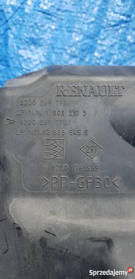 Obudowa filtra powietrza Renault Scenic II 2 19 paliwa Filtry Dzierzby Szlacheckie