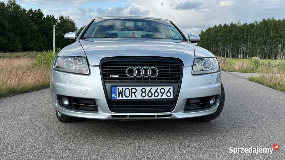 Audi A6 Audi A6 C6 30TDI SLine QUATTRO Manual mazowieckie Małkinia Górna sprzedam