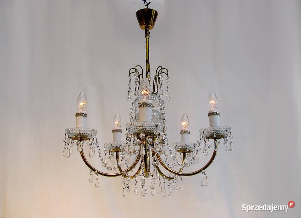 Lampa Żyrandol Glamour