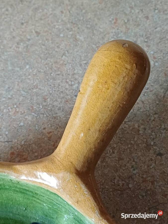 vintage patelnia ceramiczna Nowy Targ