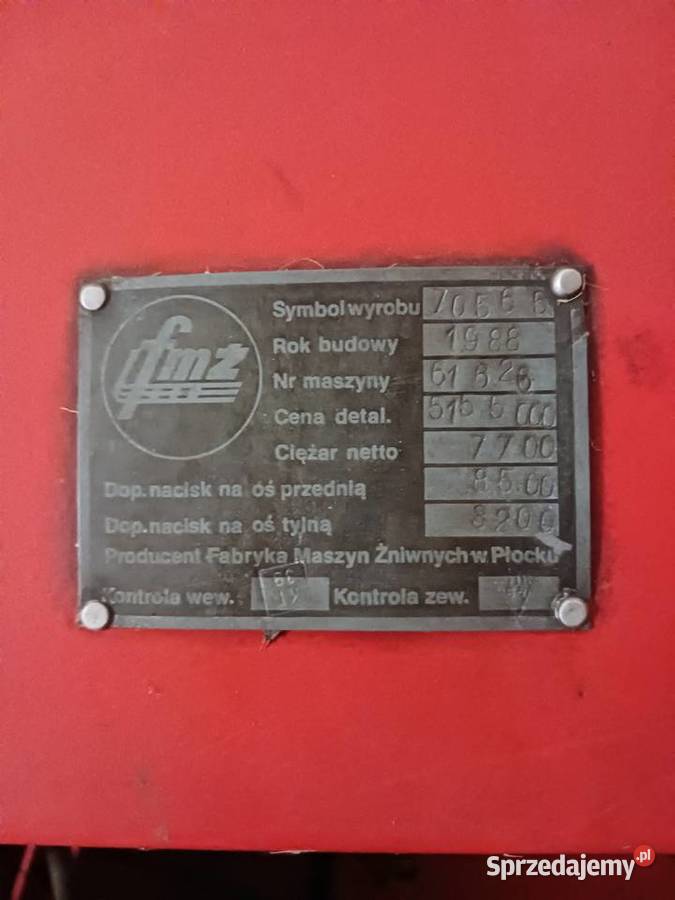 Sprzedam bizona z056 88r Przedbórz sprzedam