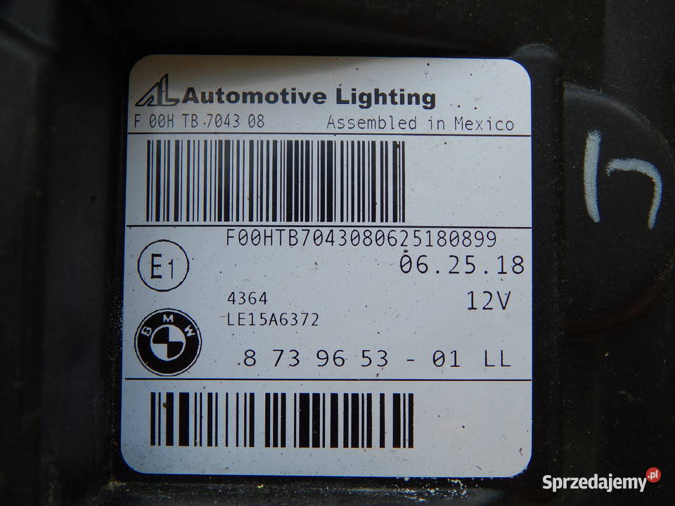 LAMPA PRZÓD PRZEDNIA LEWA REFLEKTOR BMW X3 G01 Warszawa sprzedam