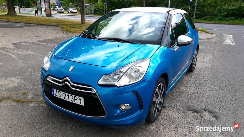 Citroen DS3 16 HDI 2012r Garażowany Zadbany odtwarzacz DVD zachodniopomorskie Szczecin
