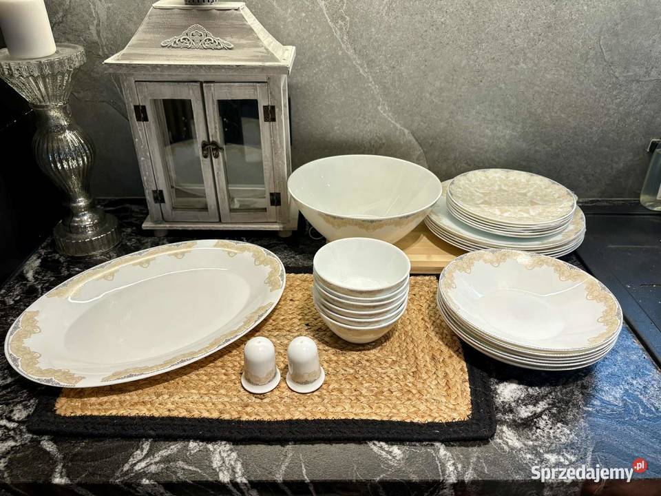 199 Serwis obiadowy 28 elementów Królewski Zabrze