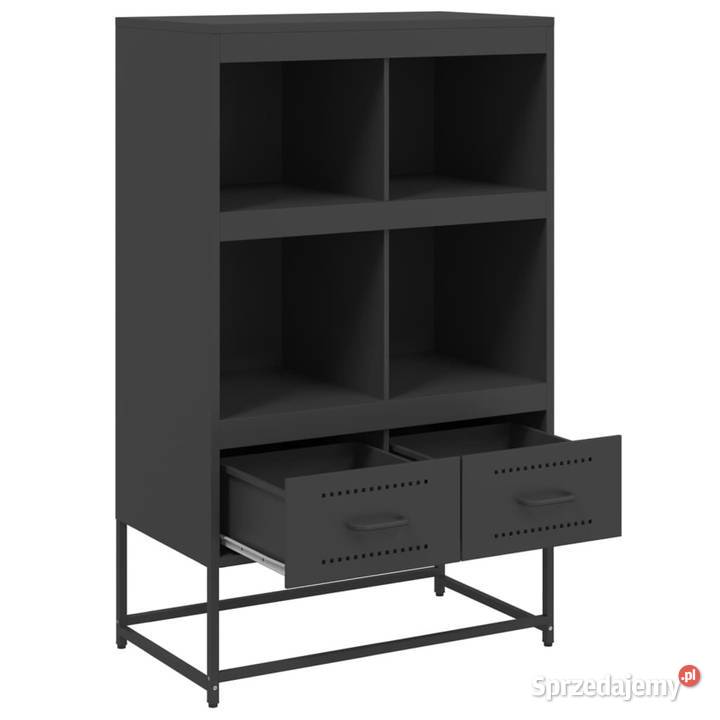 Szafka czarna 68x39x1115 stal WM846602 Warszawa sprzedam